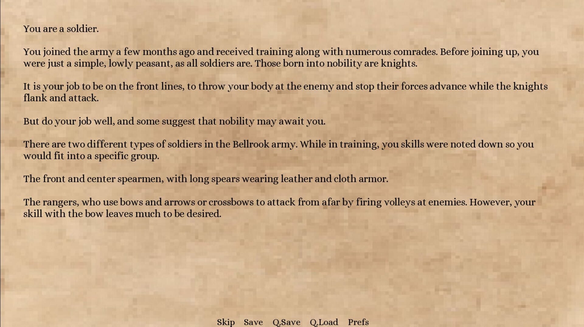 War of Bellrook - Screenshot