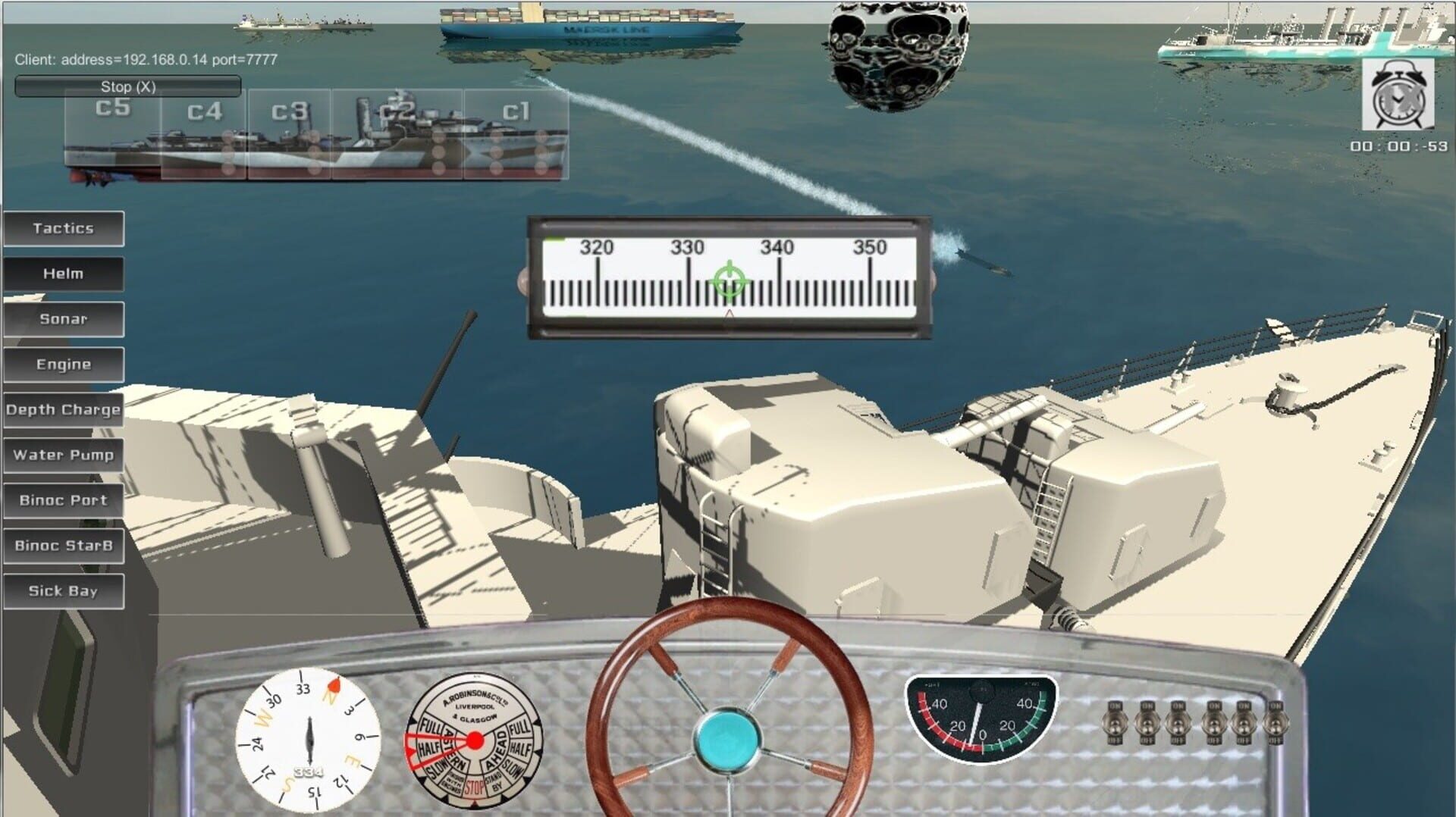 Sub Chase Online - Screenshot
