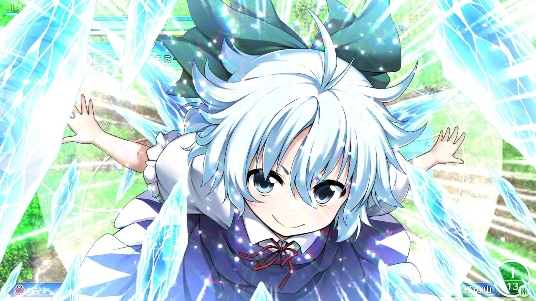 Touhou Genso Wanderer Reloaded: Cirno screenshot