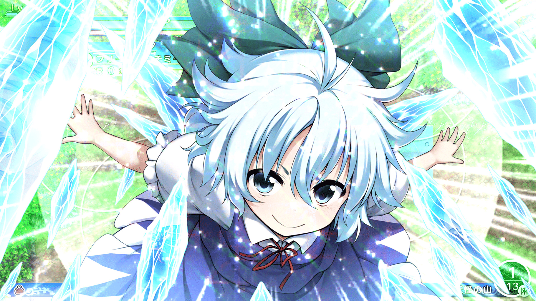 Touhou Genso Wanderer Reloaded: Cirno screenshot