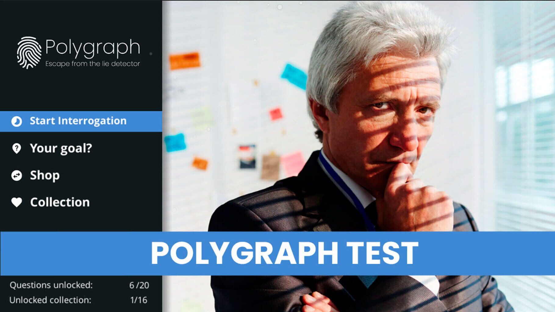 Polygraph: Escape from the Lie Detector screenshot