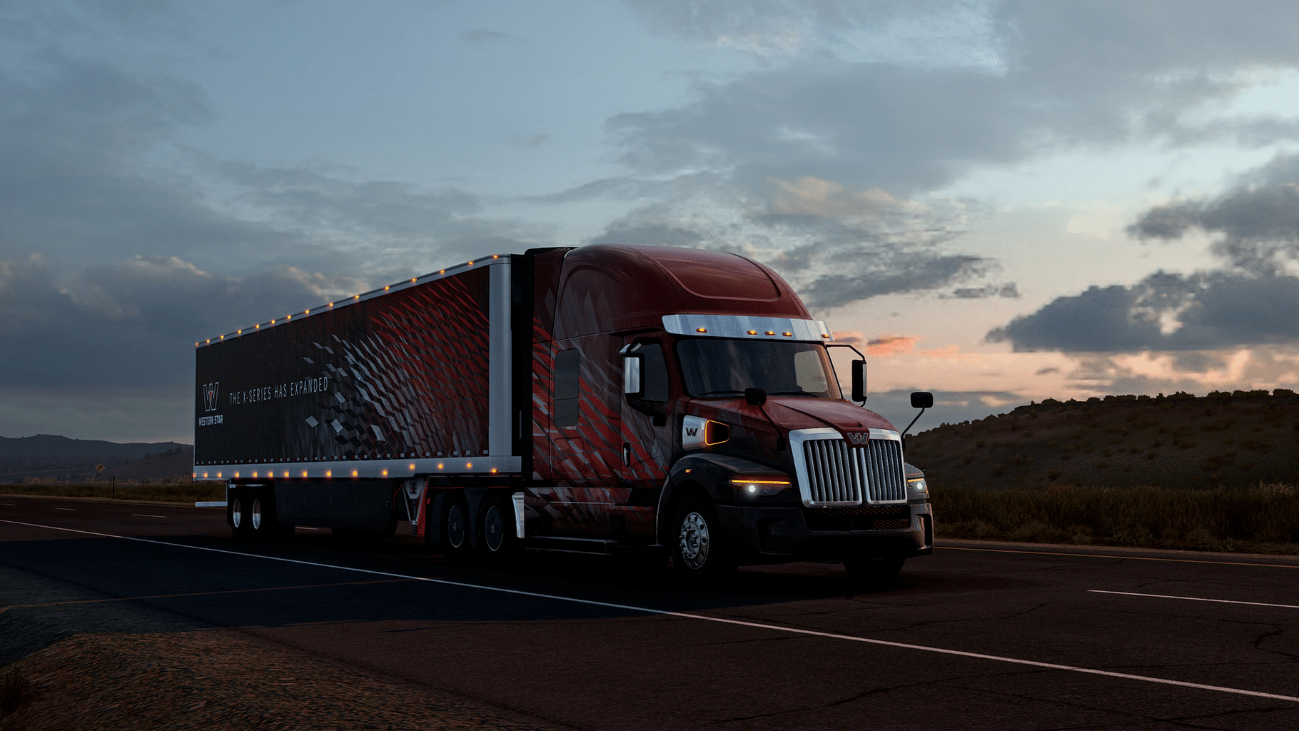 American Truck Simulator: Western Star 57X screenshot