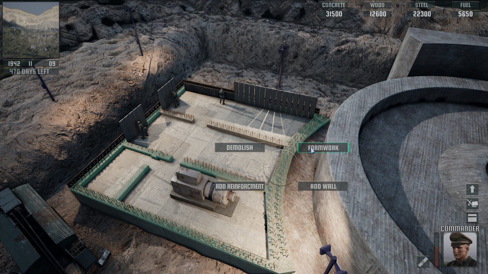 Bunker Builder: Atlantic Wall - Screenshot
