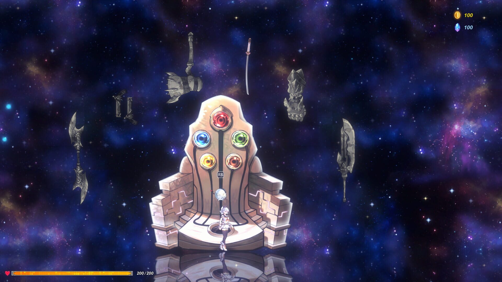 Lucille: The balance of light and dark - Screenshot