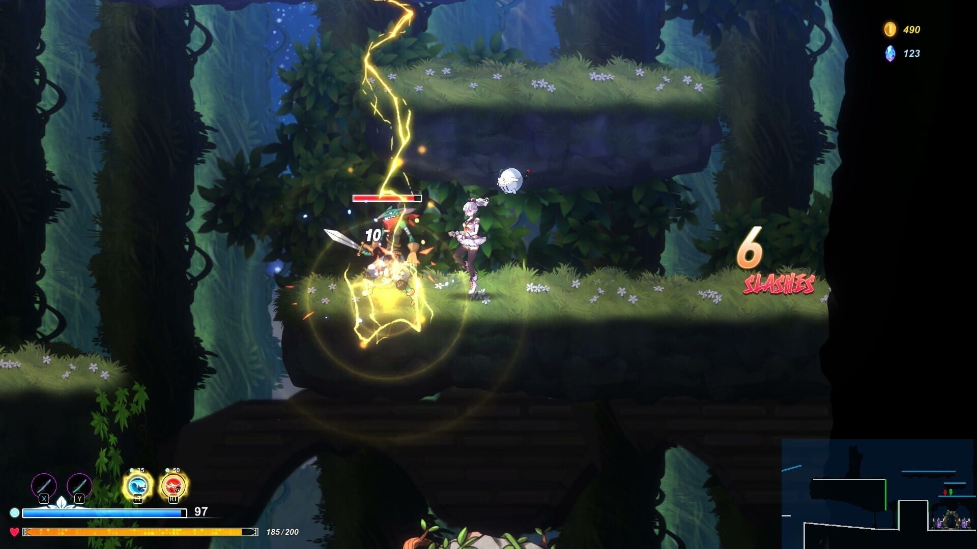 Lucille: The balance of light and dark - Screenshot