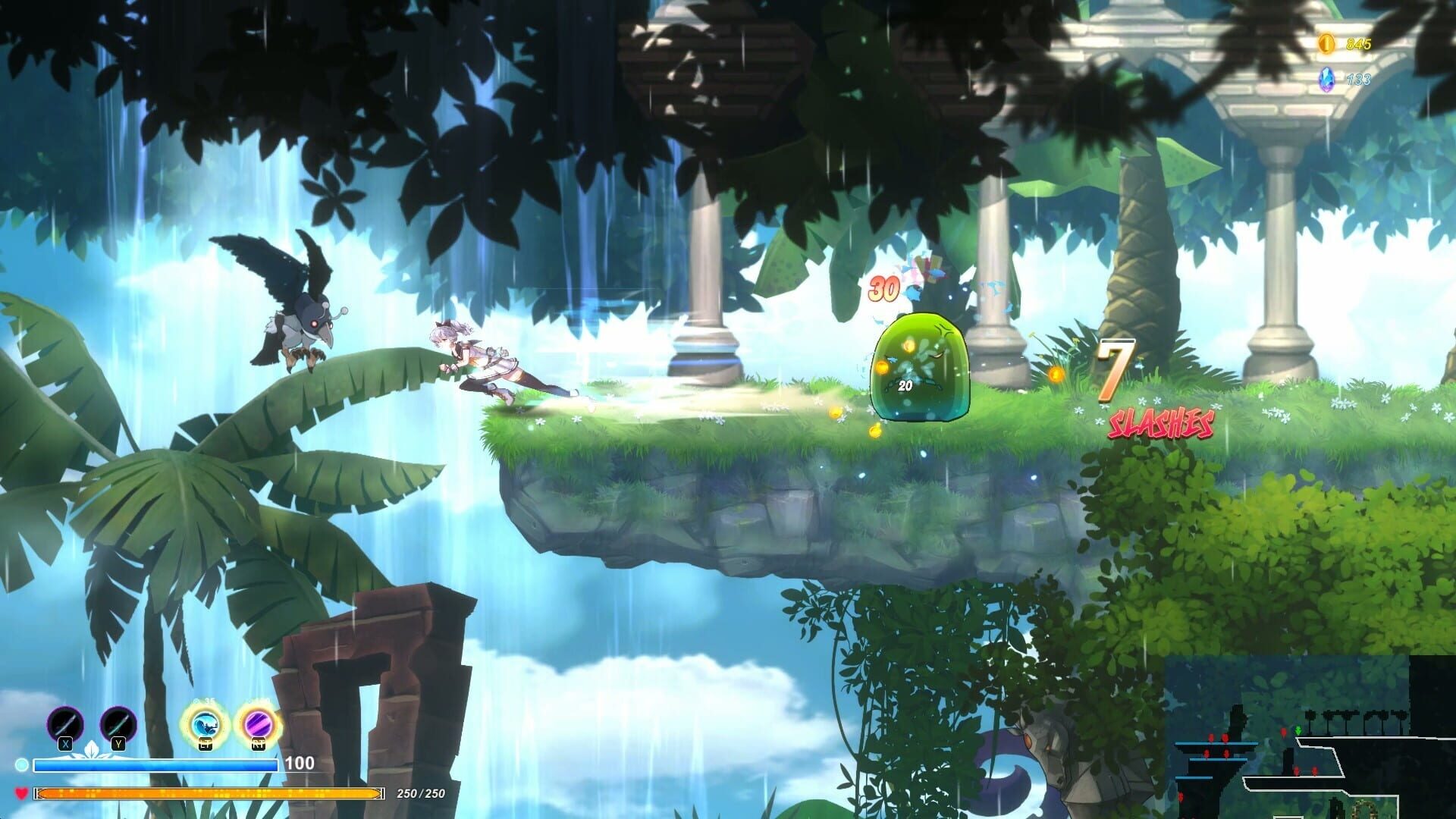 Lucille: The balance of light and dark - Screenshot