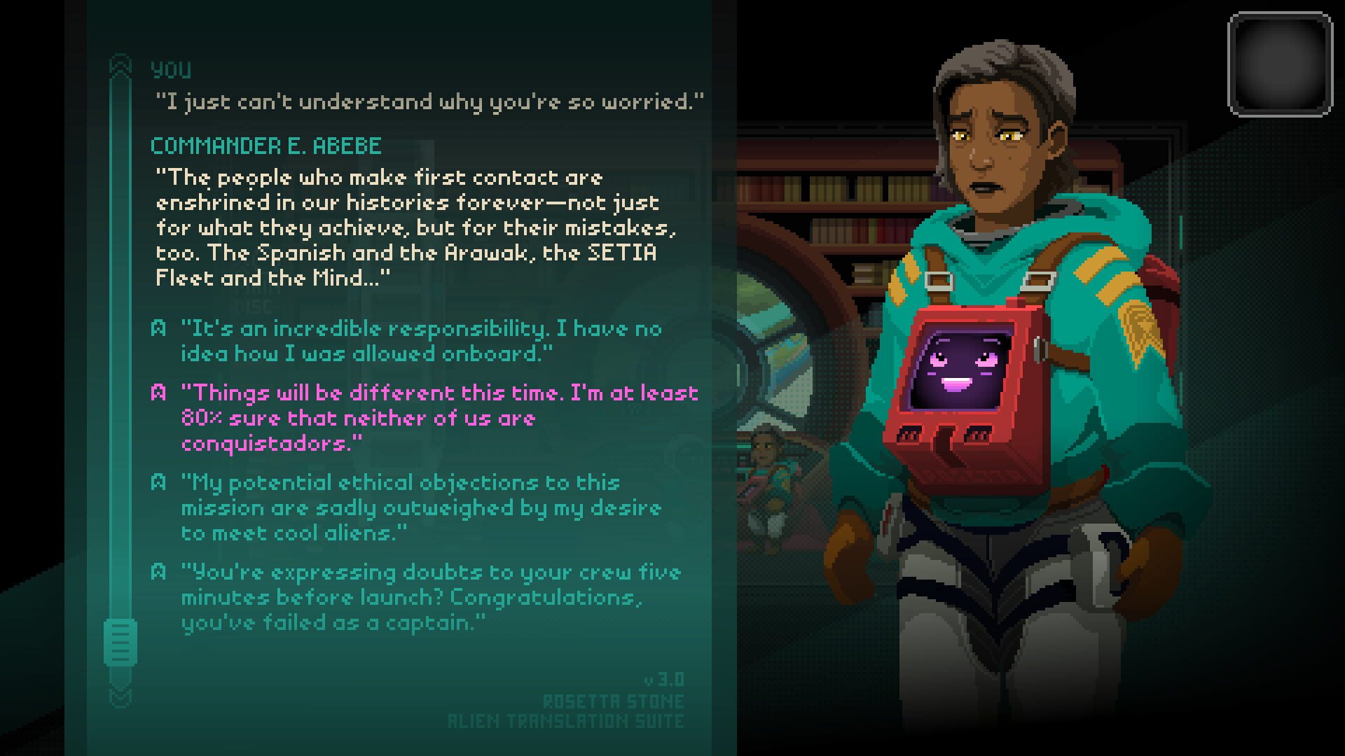 Rosetia: A First Contact Simulation - Screenshot