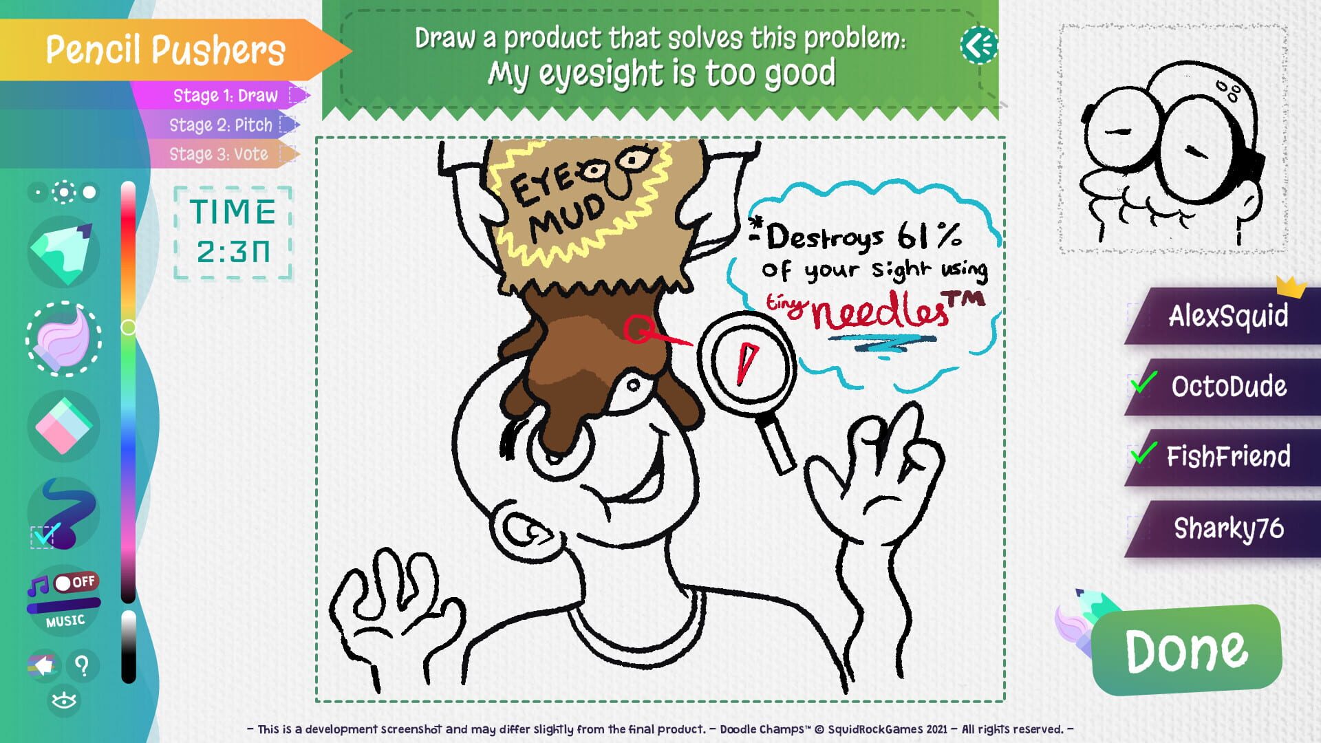 Doodle Champs - Screenshot