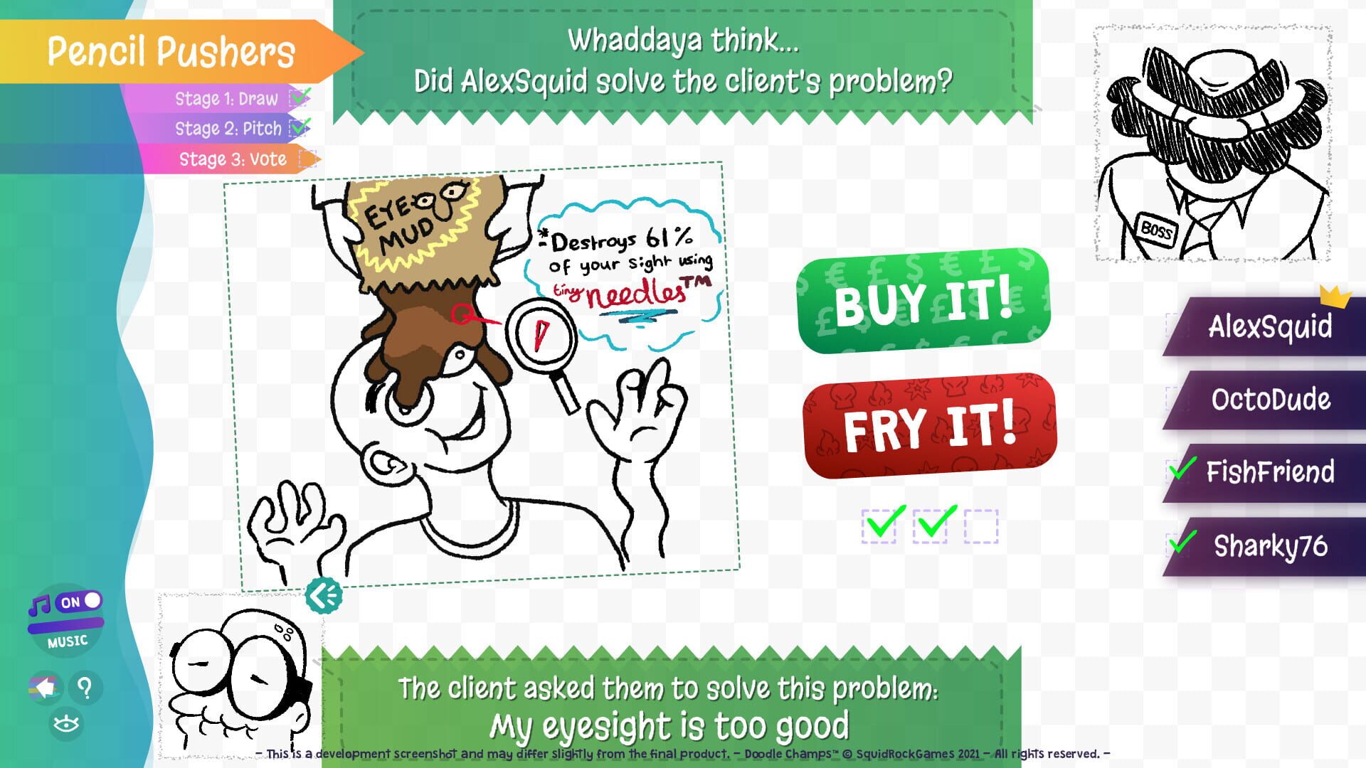 Doodle Champs - Screenshot