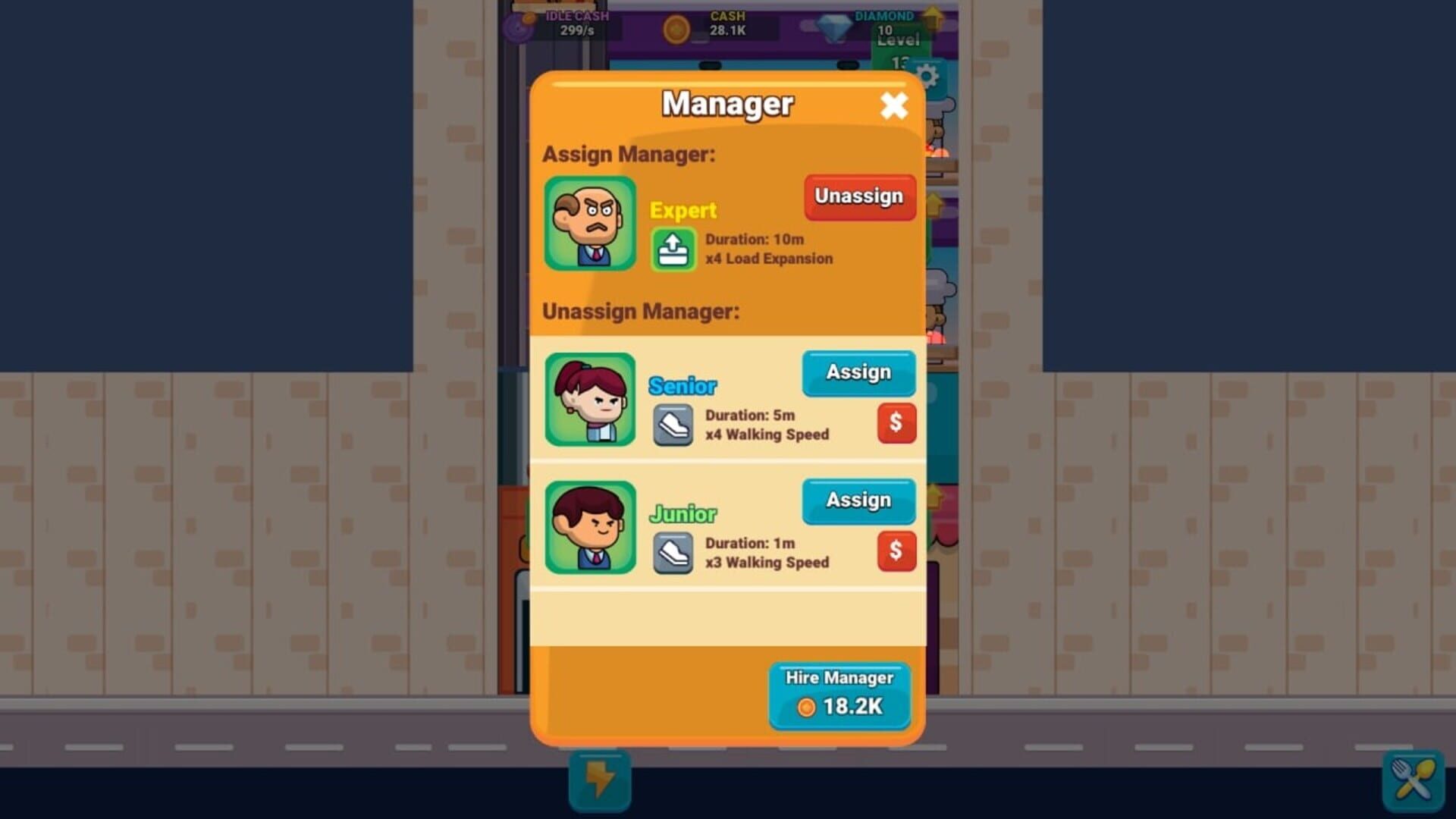 Restaurant Manager Simulator - Screenshot
