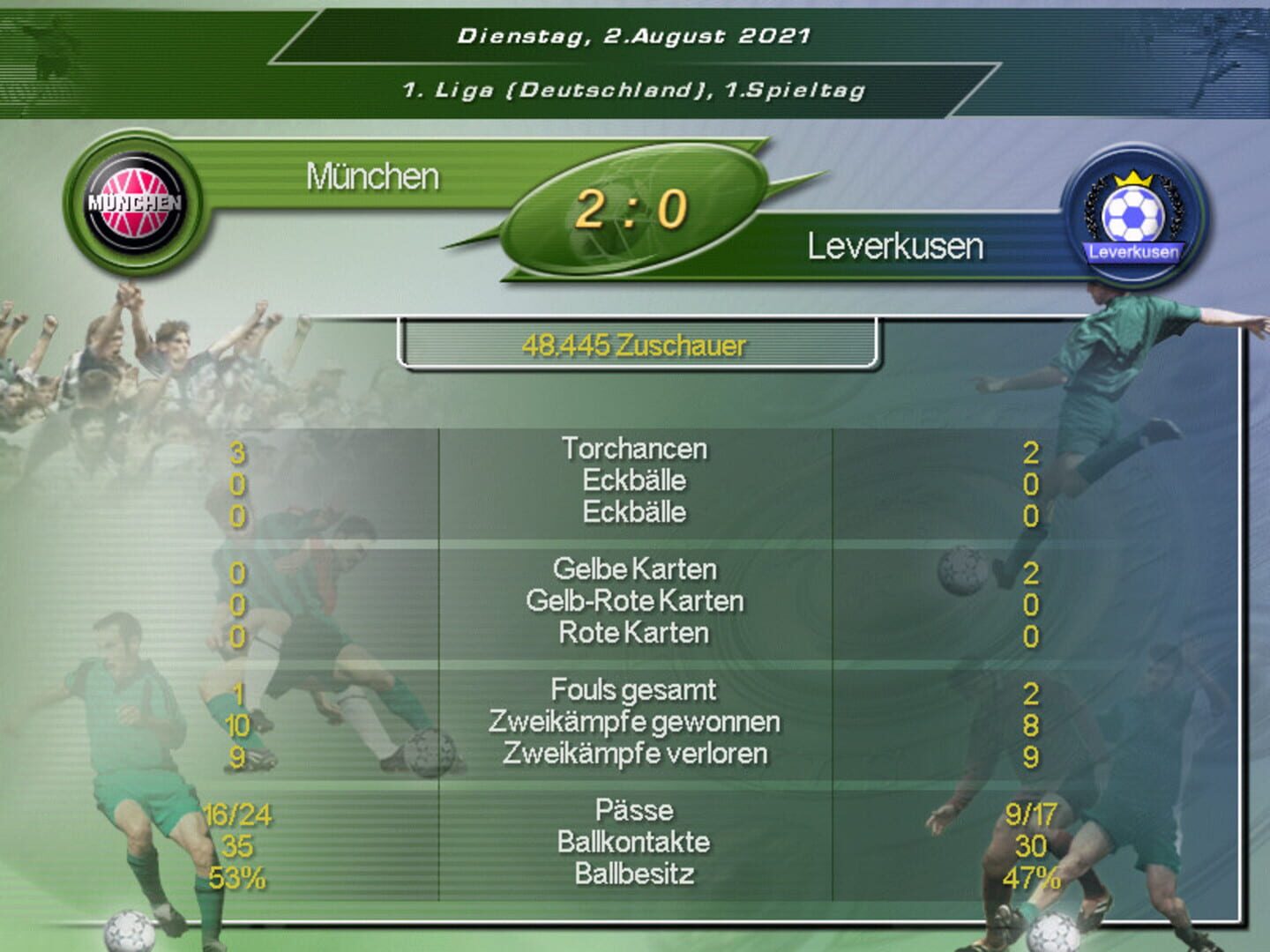 Team Manager - Screenshot