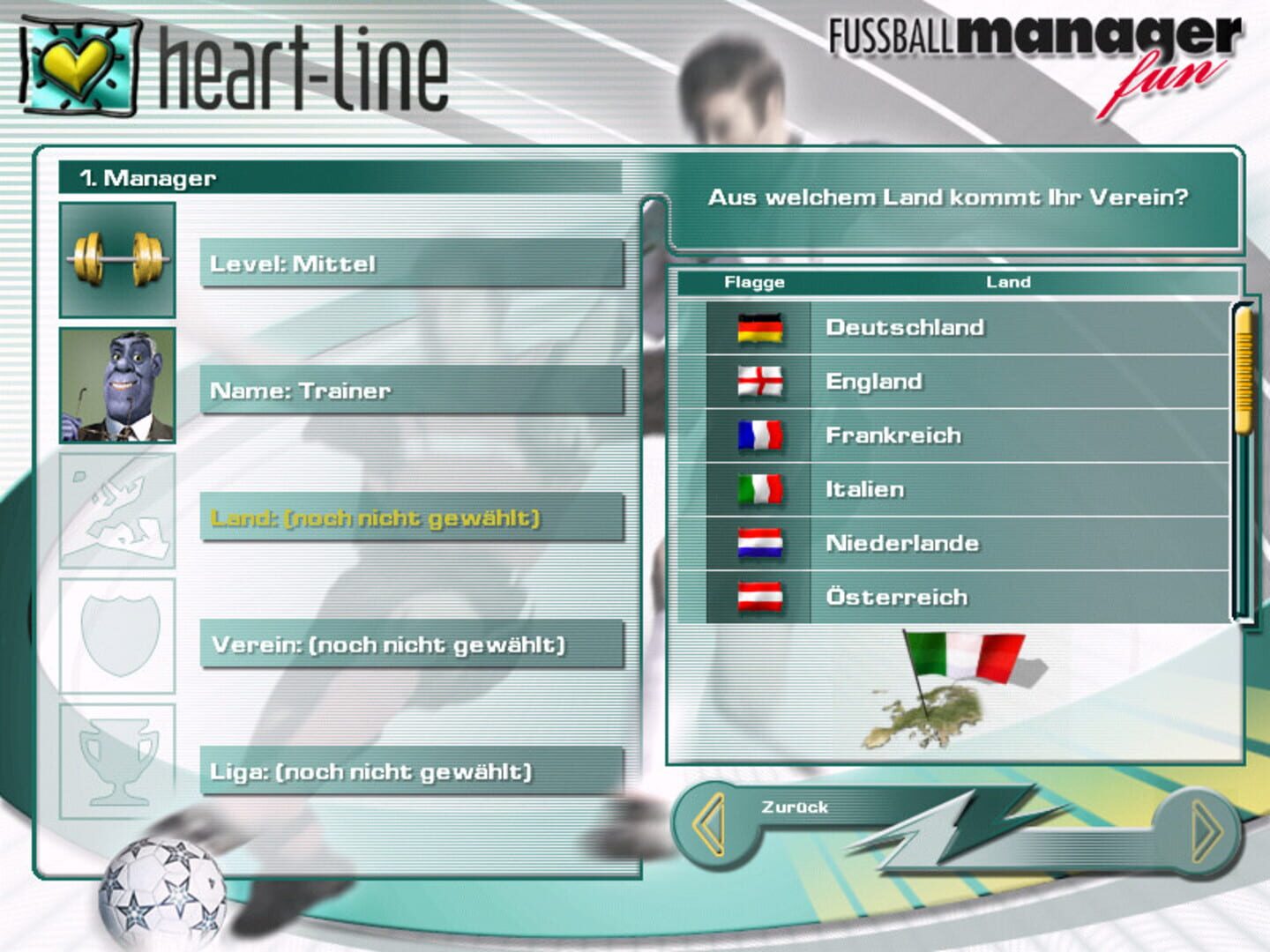 Team Manager - Screenshot