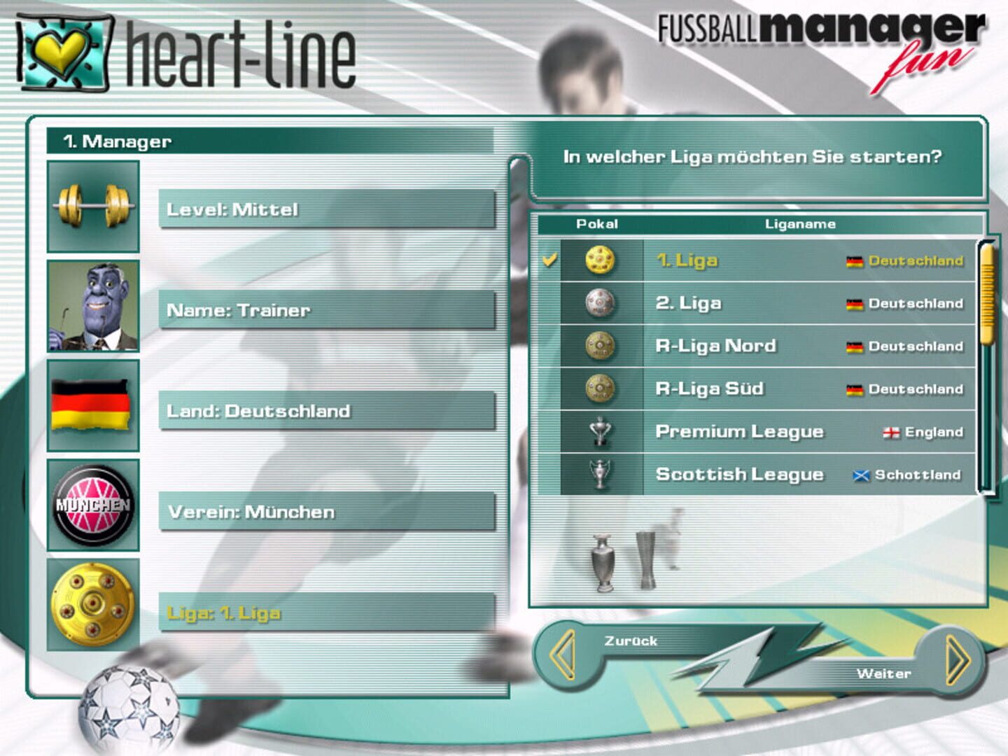 Team Manager - Screenshot