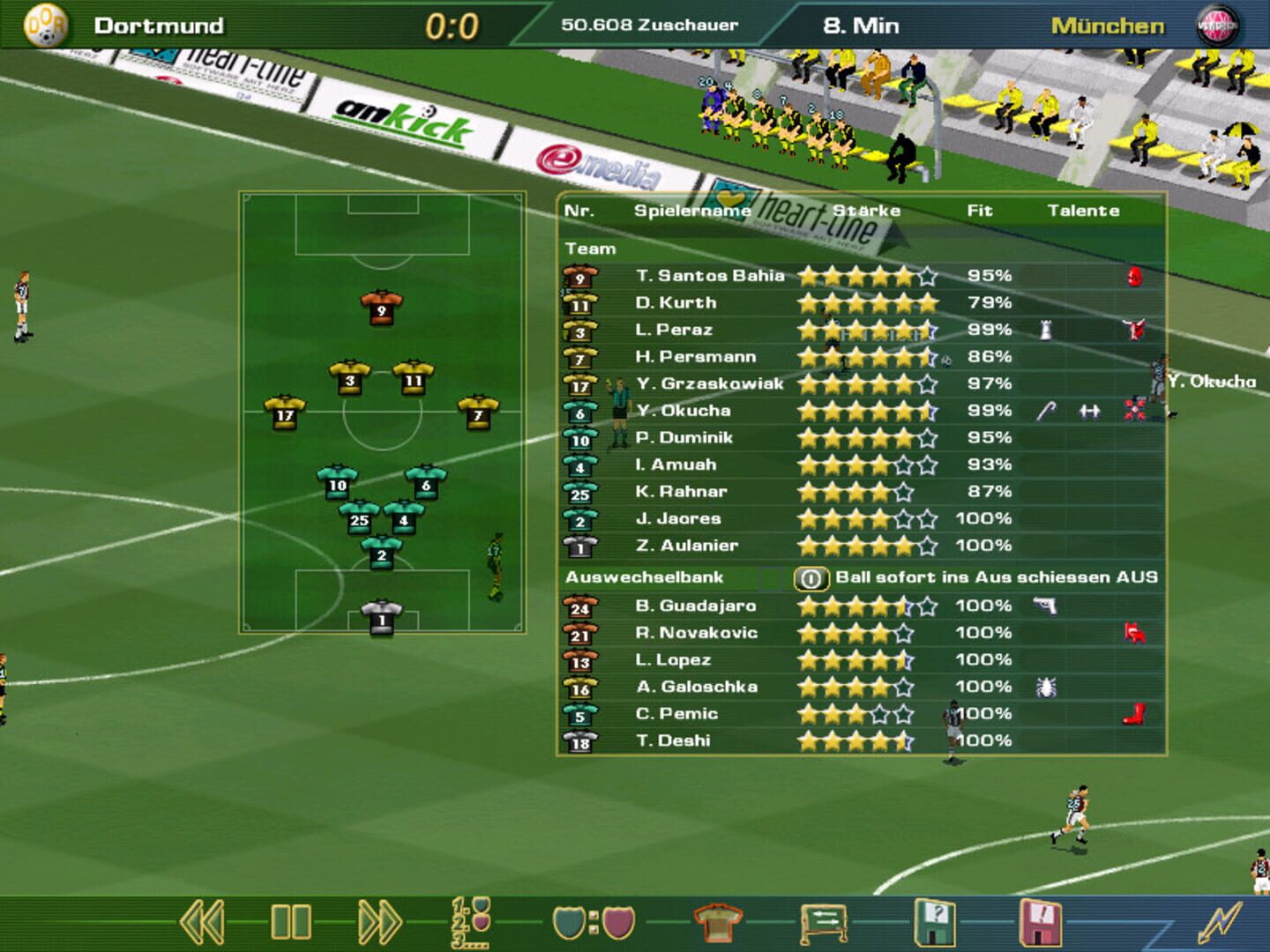 Team Manager - Screenshot