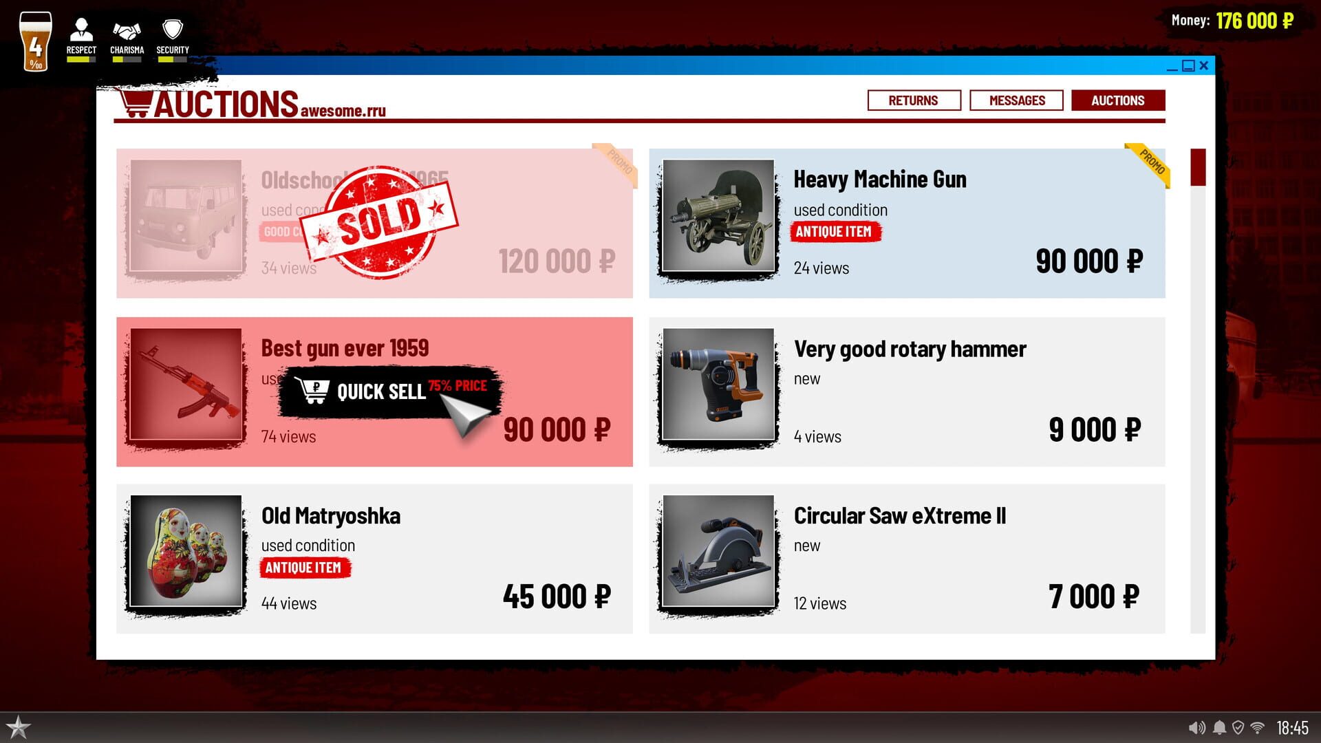 Russian Pawn Store - Screenshot