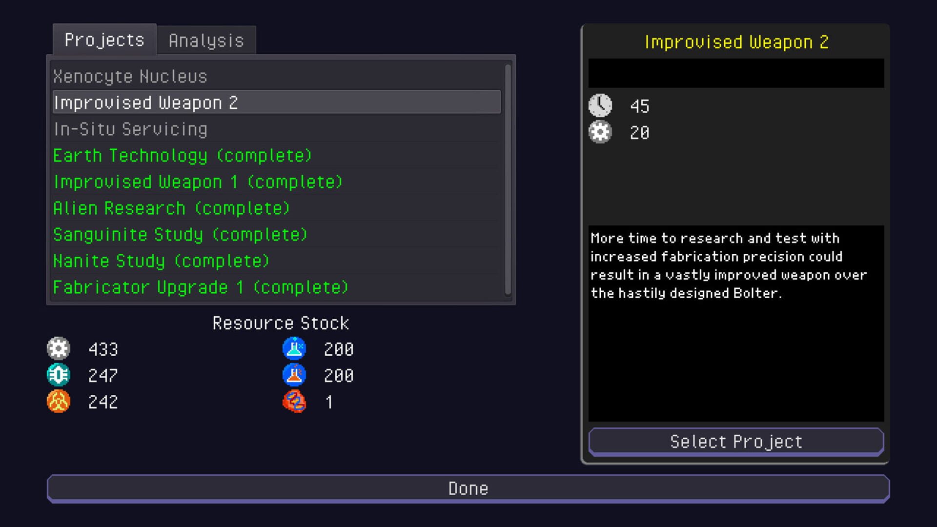 Sanguinite - Screenshot