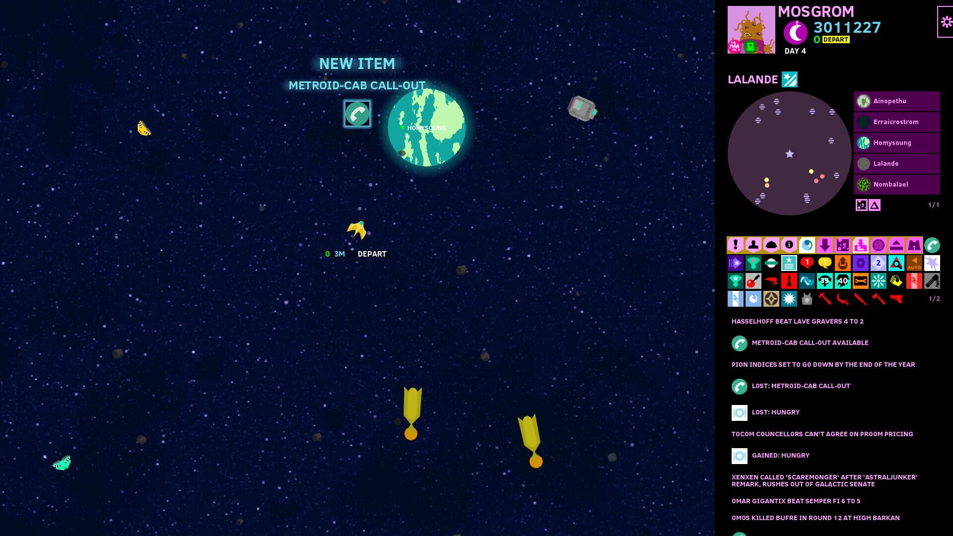 Taxinaut - Screenshot