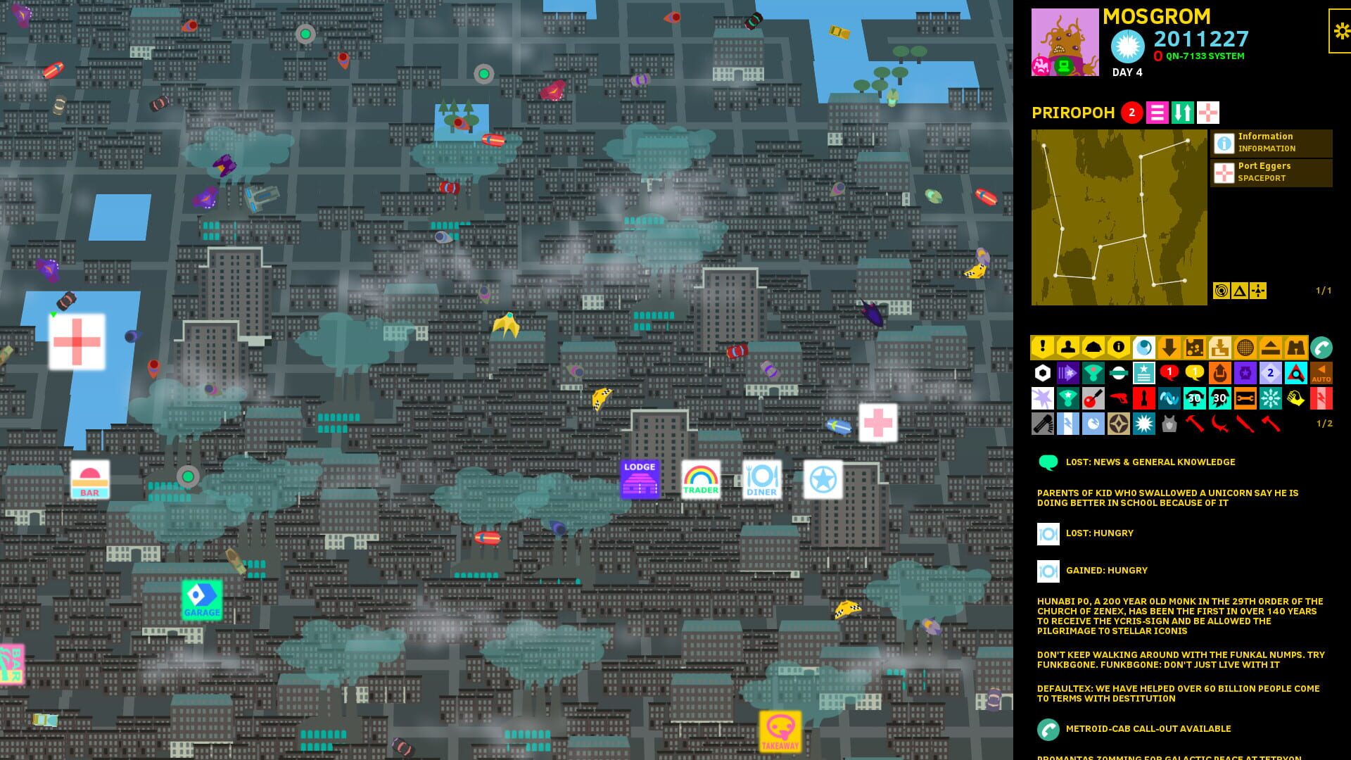 Taxinaut - Screenshot