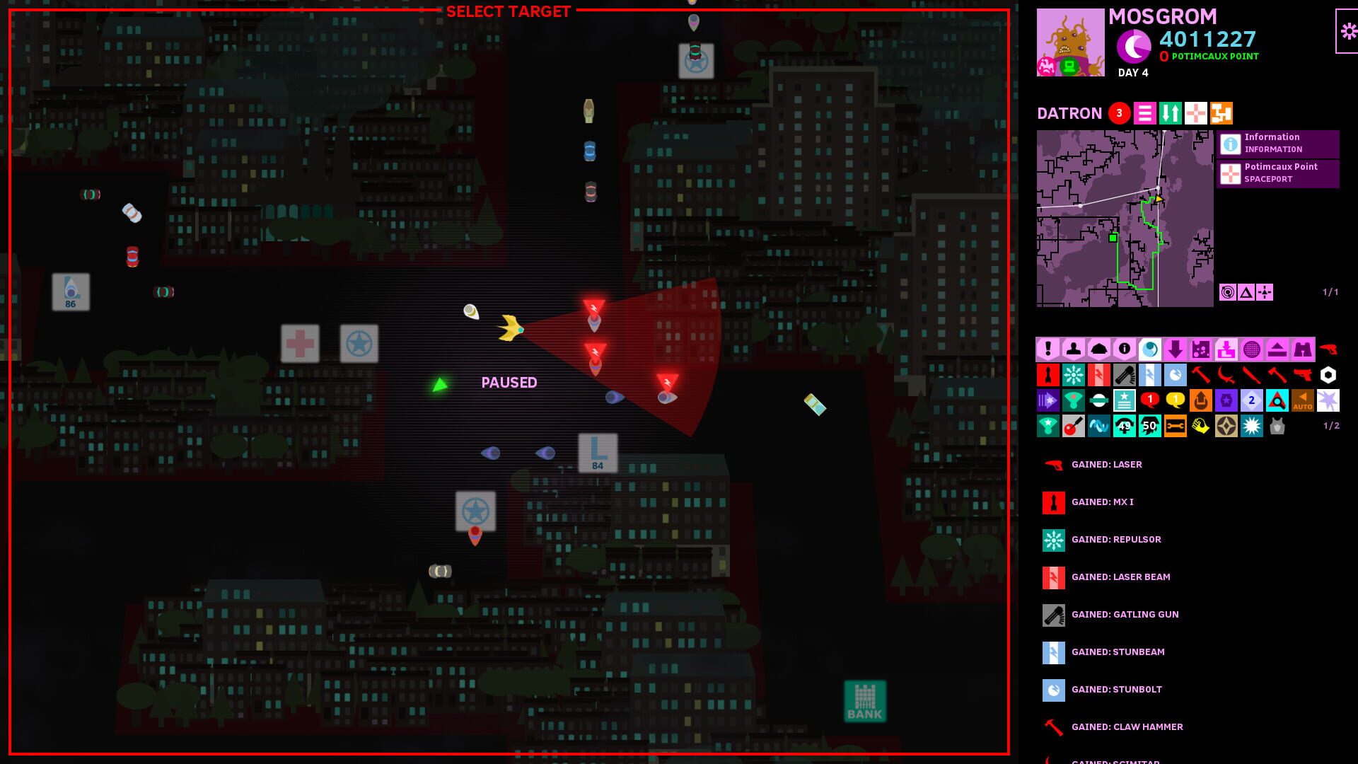 Taxinaut - Screenshot