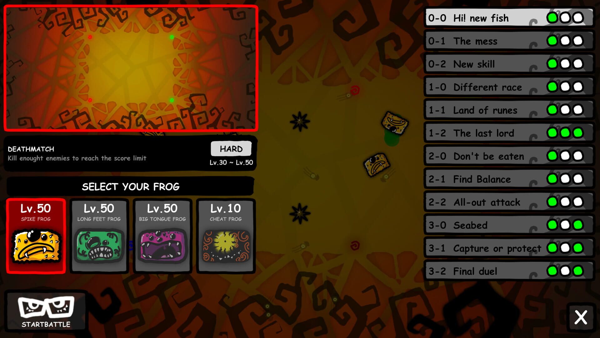 Seabed Frog - Screenshot