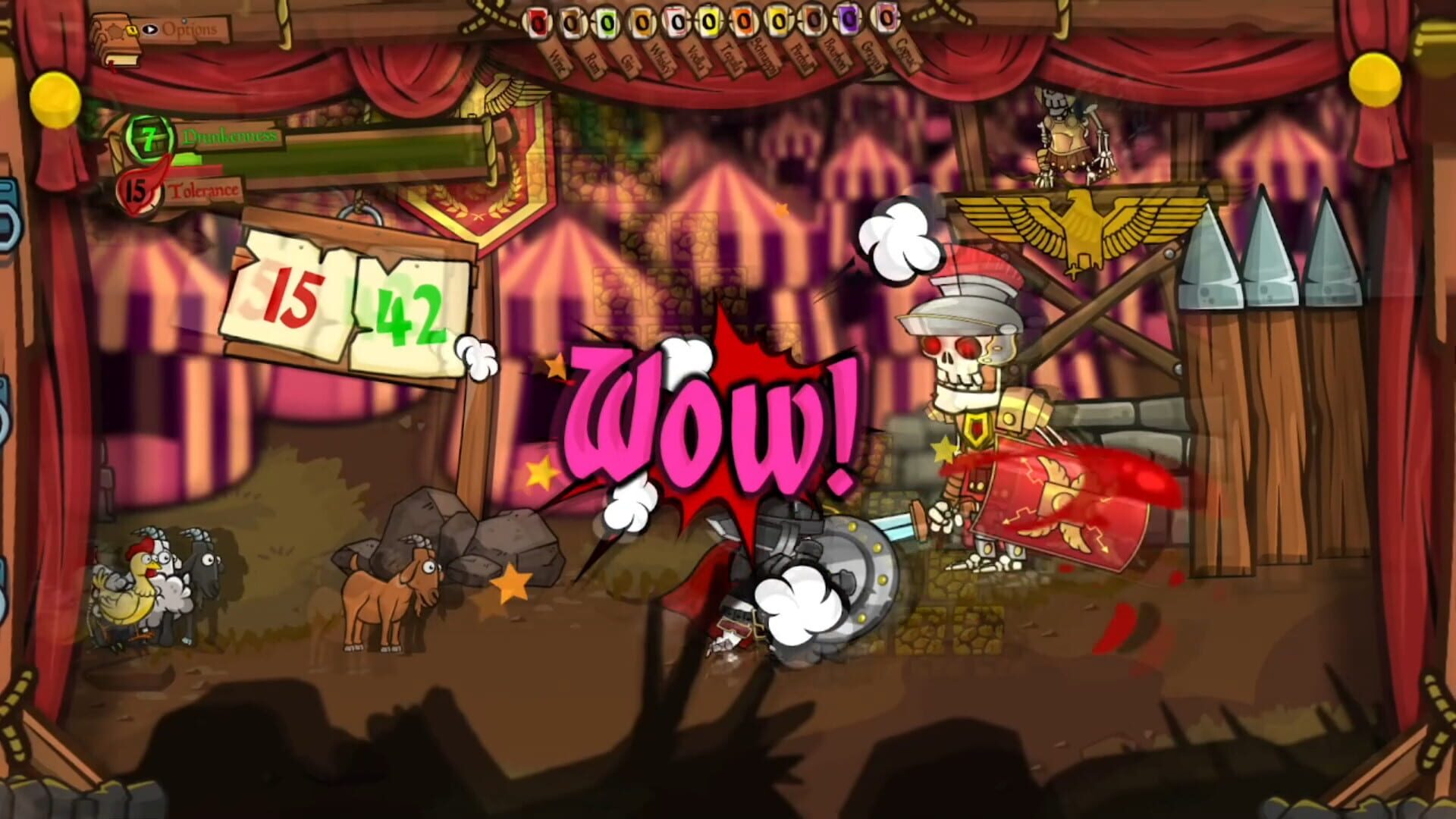 One Drunken Knight - Screenshot