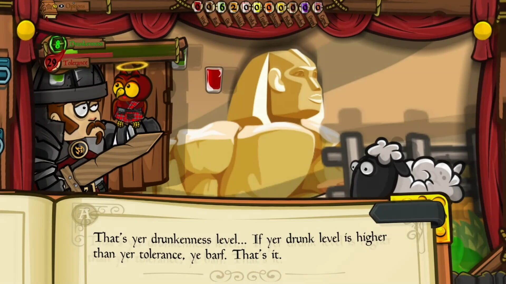 One Drunken Knight - Screenshot
