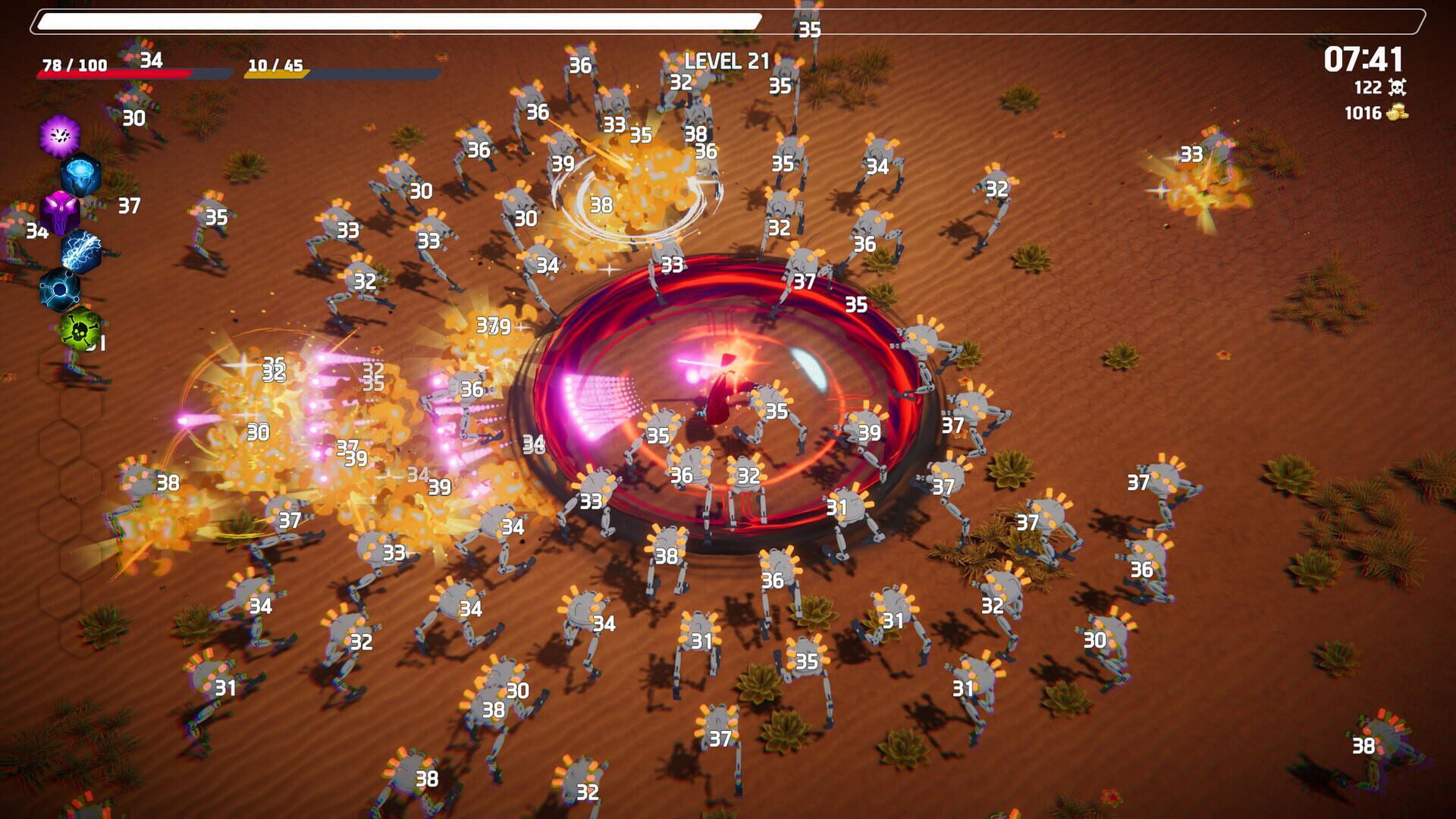 Neon Cyber Samurai - Screenshot