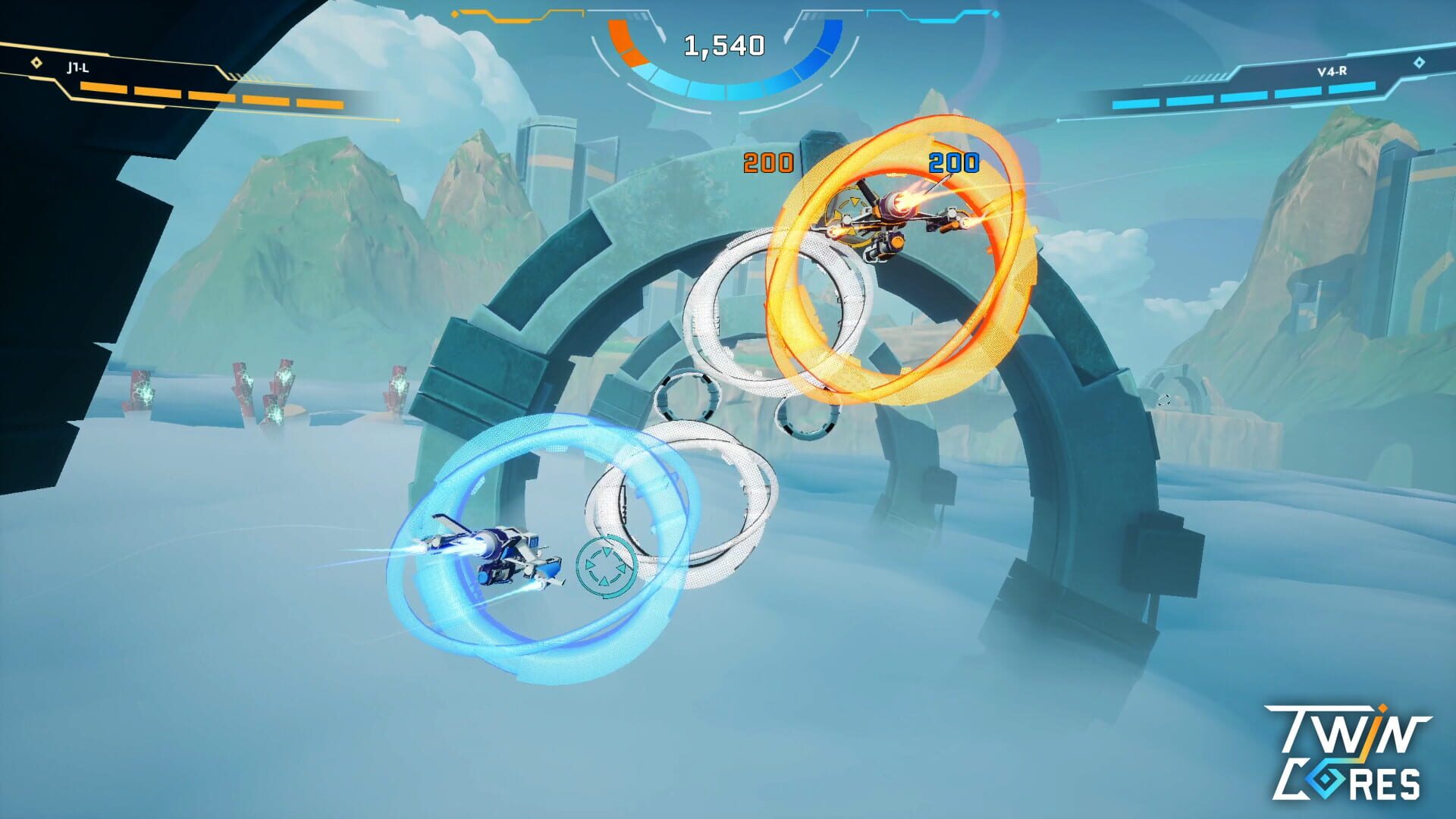 Twin Cores - Screenshot