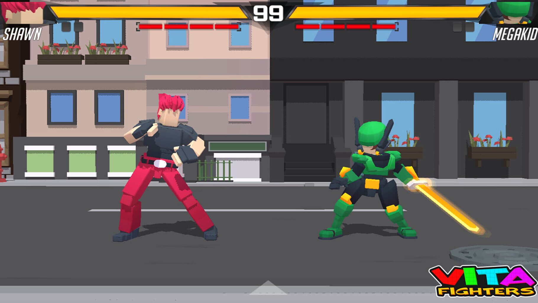 Vita Fighters screenshots