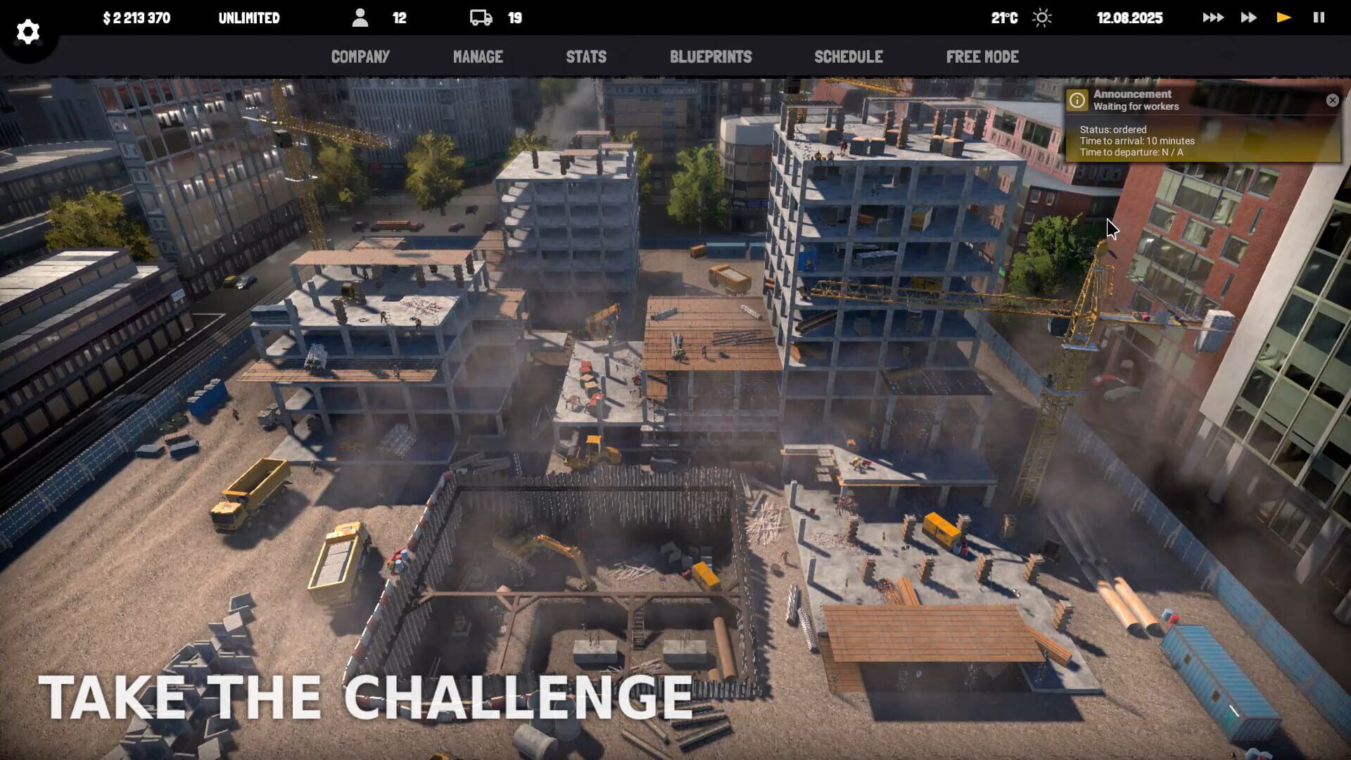 Construction Manager - Screenshot