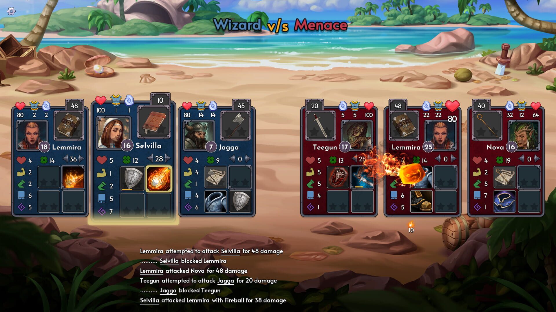 Not Your Mama's Autobattler - Screenshot