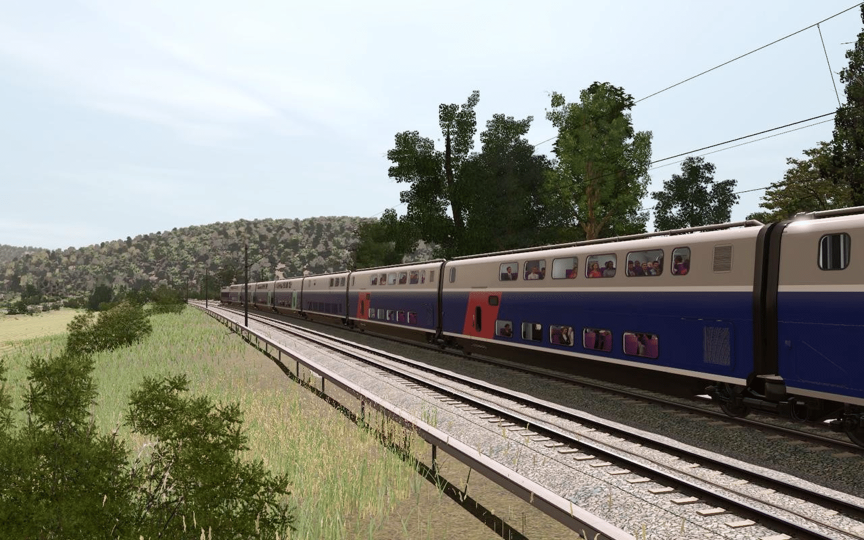 Trainz Railroad Simulator 2019: Pro Train - TGV Duplex screenshot