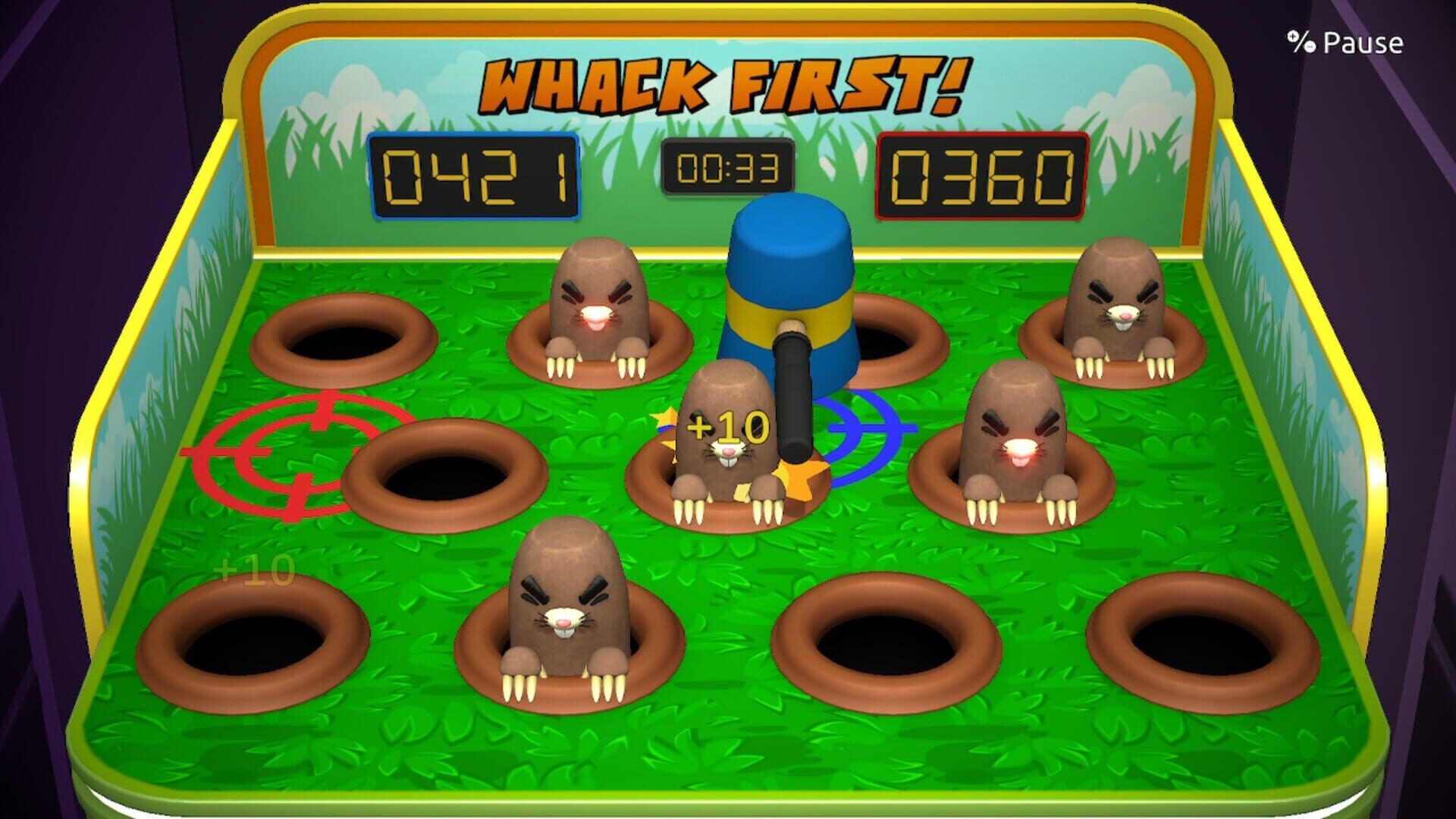 Whack First!: Fight the Moles - Screenshot