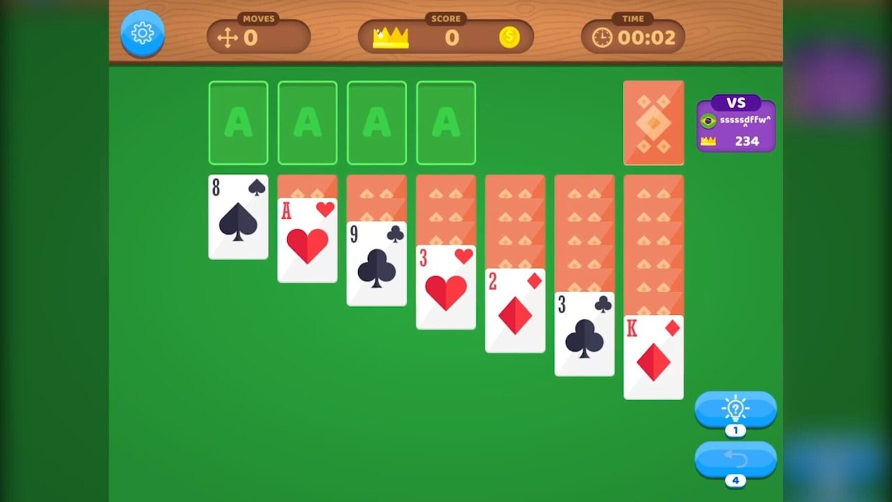 Solitaire Master VS screenshot