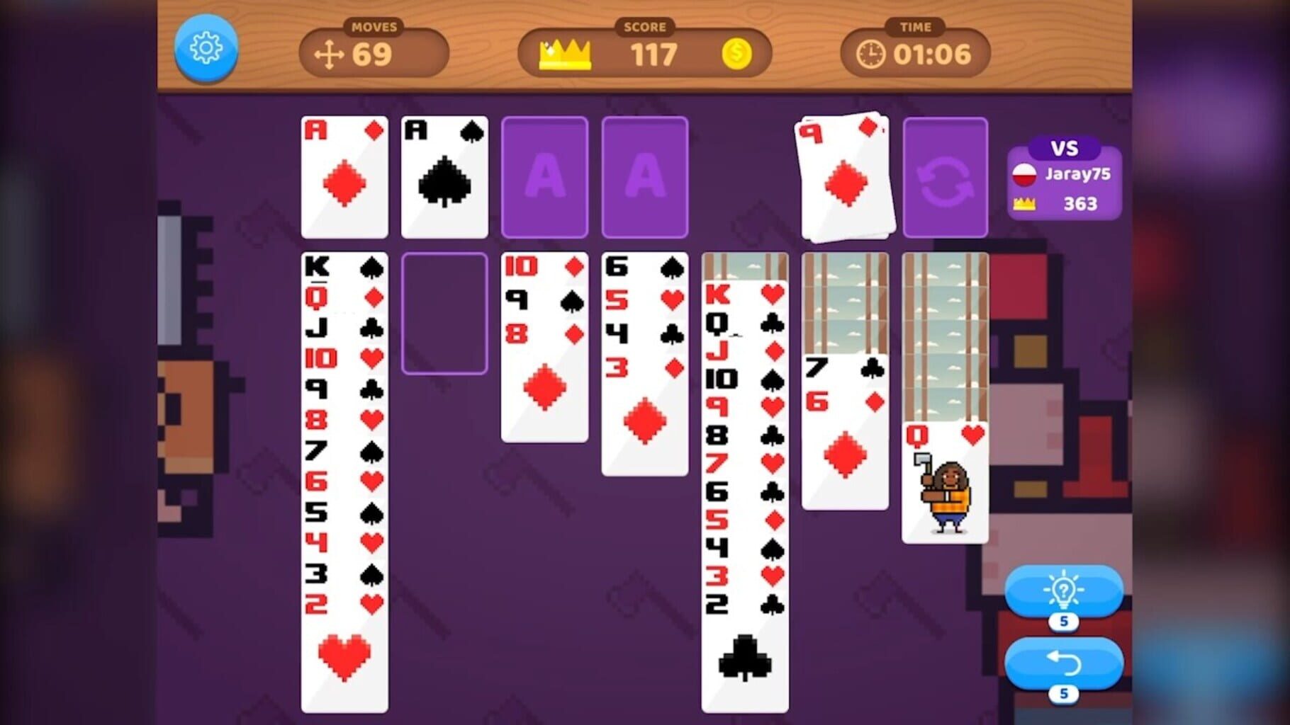 Solitaire Master VS screenshot