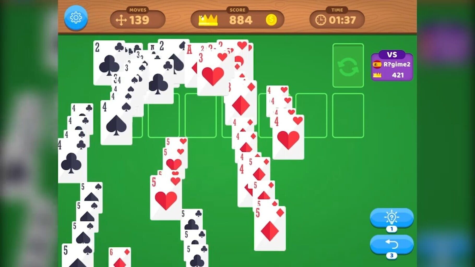 Solitaire Master VS screenshot