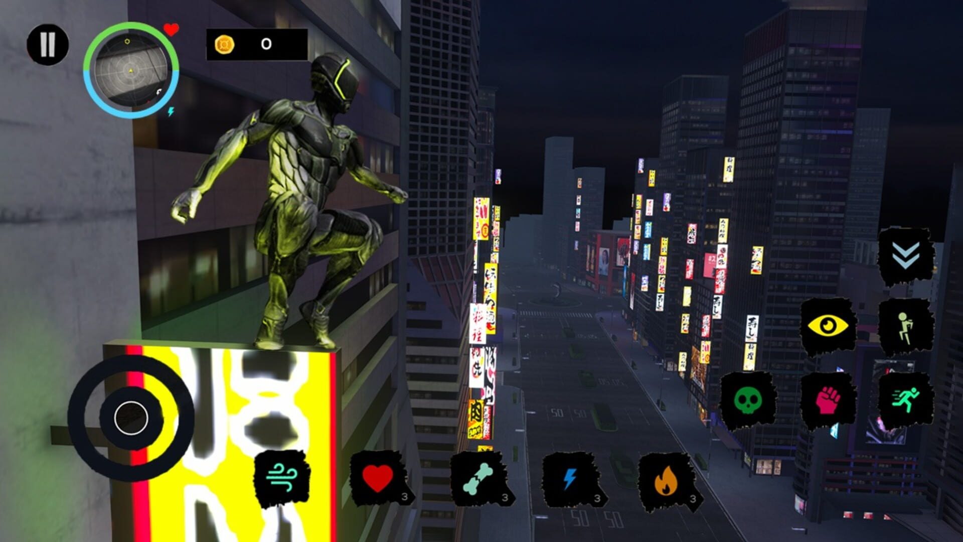 City Super Hero 3D: Flying Legend Warriors Deluxe Simulator - Screenshot