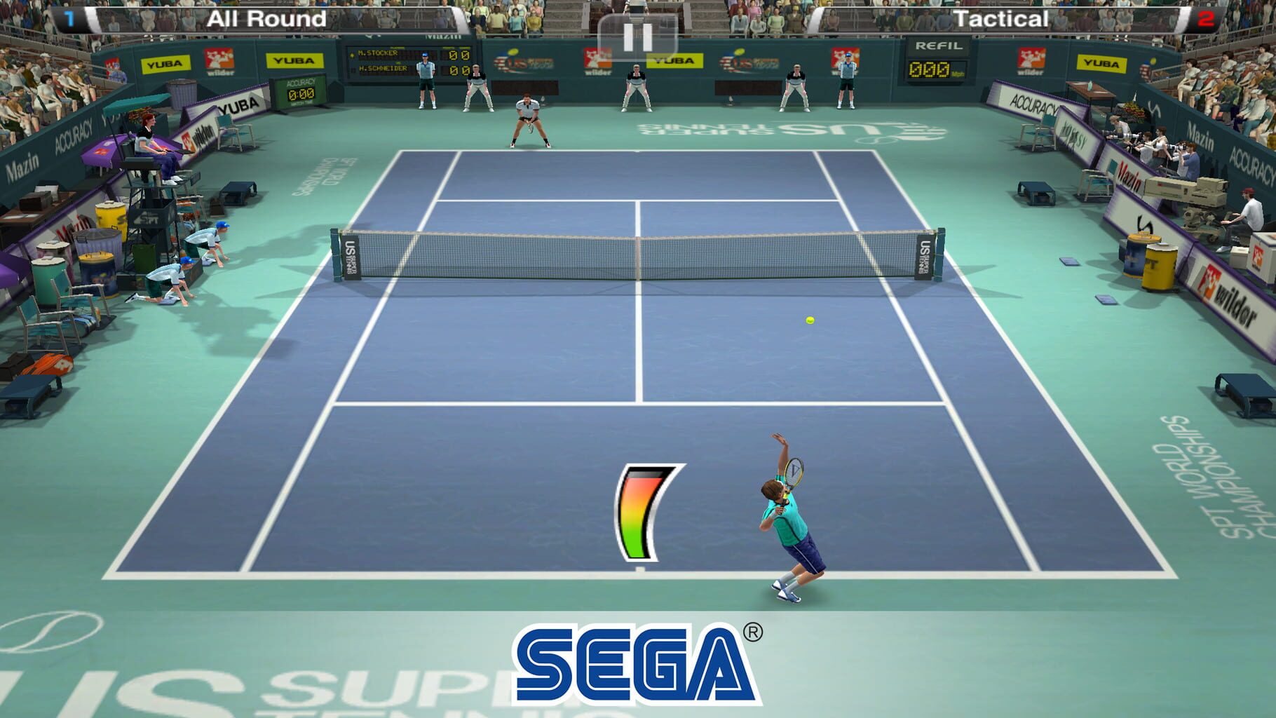 Virtua Tennis Challenge screenshots