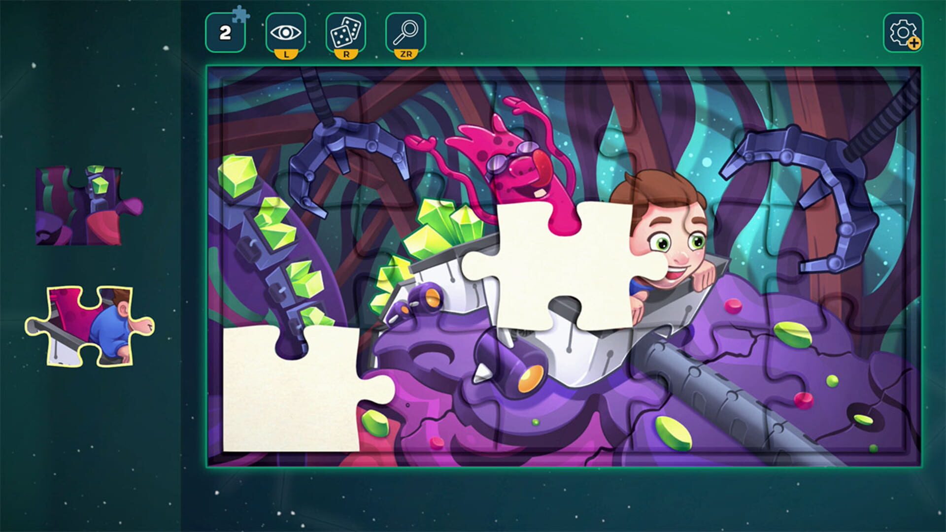 Puzzle Galaxy: Space & Steam - Screenshot