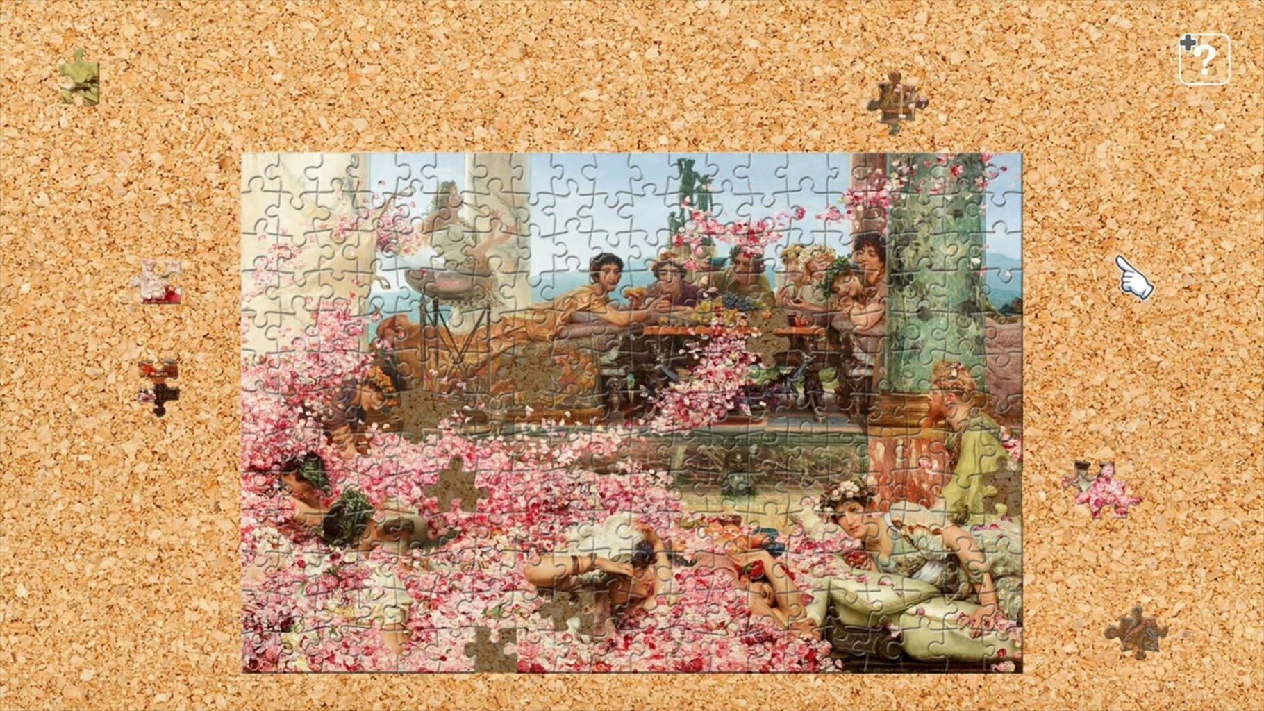 Jigsaw Masterpieces: Masterpieces of World - Brimming with Flowers screenshot