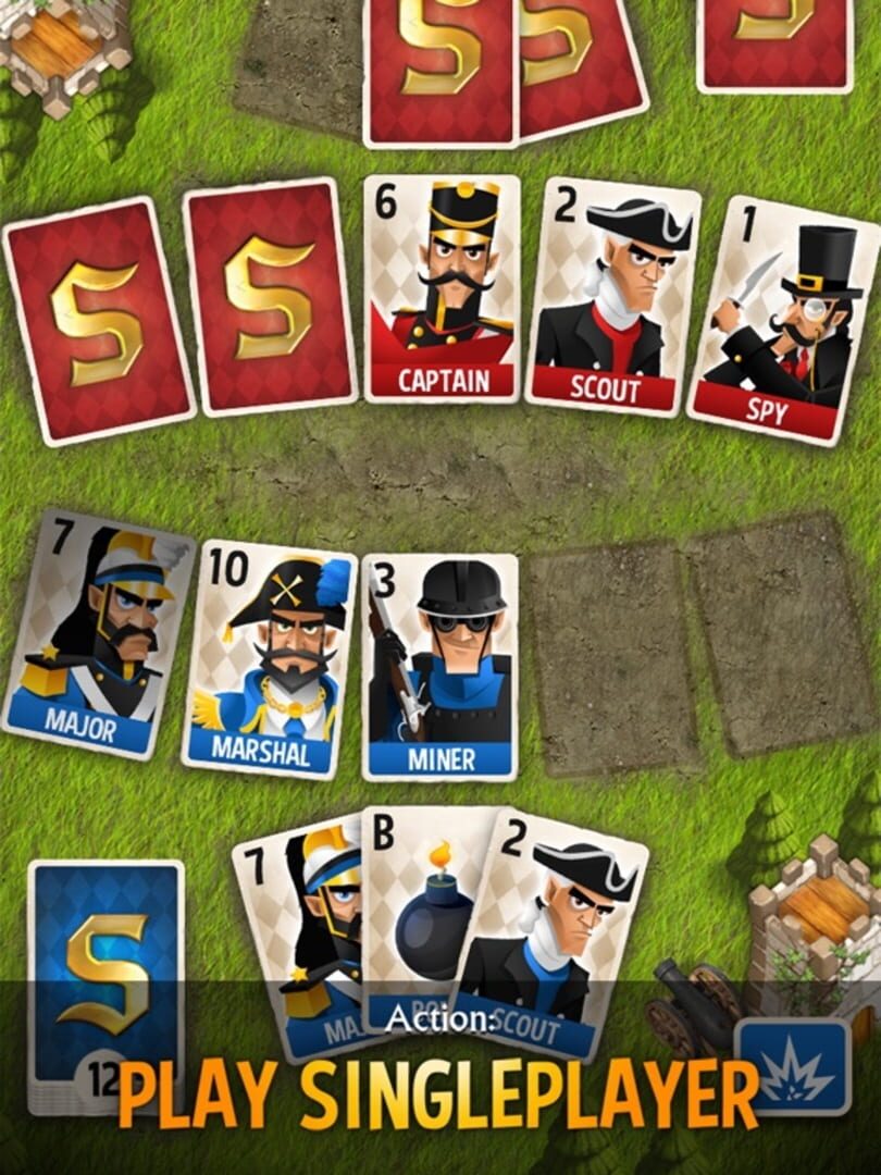 Stratego Battle Cards - Screenshot