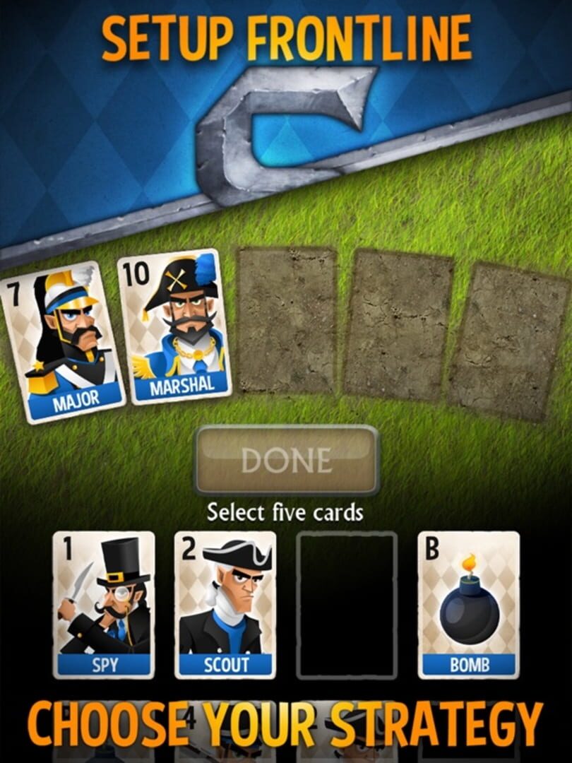Stratego Battle Cards - Screenshot