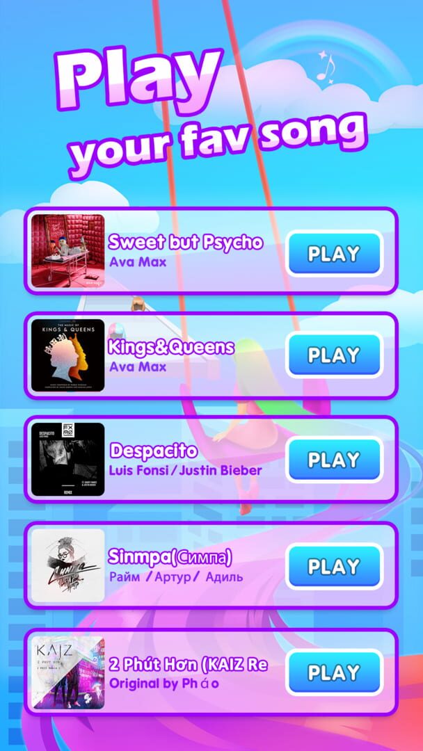 Dancing Hair: Music Race 3D - Screenshot