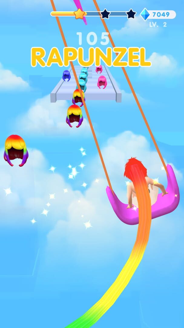 Dancing Hair: Music Race 3D - Screenshot