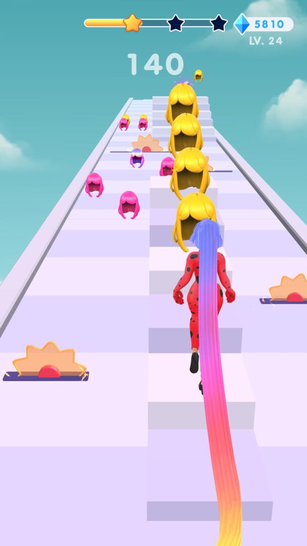 Dancing Hair: Music Race 3D - Screenshot