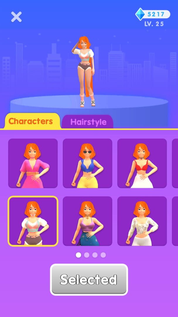 Dancing Hair: Music Race 3D - Screenshot