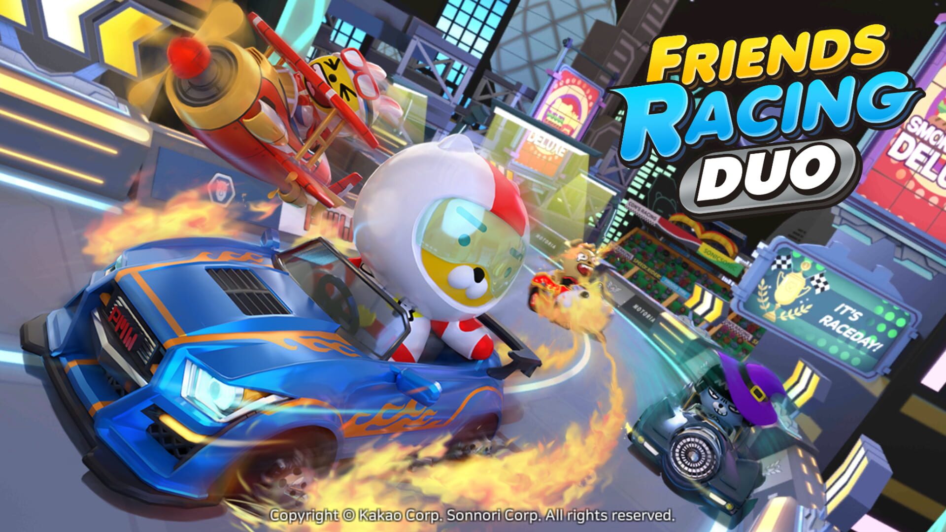 Friends Racing Duo - Screenshot