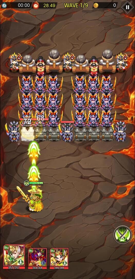 Hero Blaze: Three Kingdoms - Screenshot