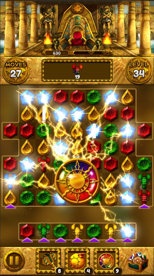Jewel Queen: Puzzle & Magic - Screenshot