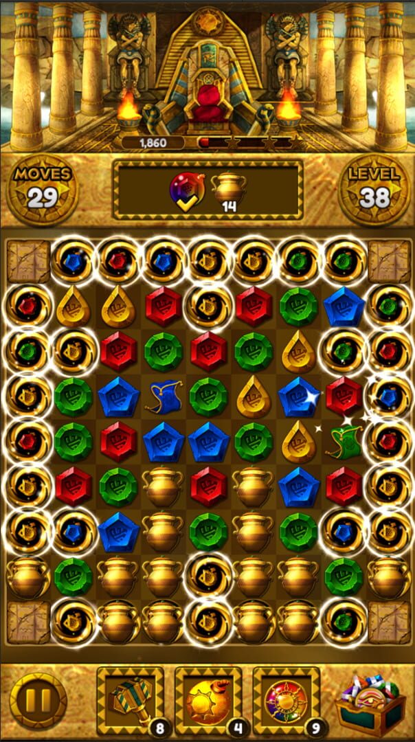 Jewel Queen: Puzzle & Magic - Screenshot